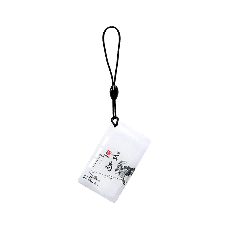 高端ID滴胶卡钥匙扣ID滴胶卡定做厂家