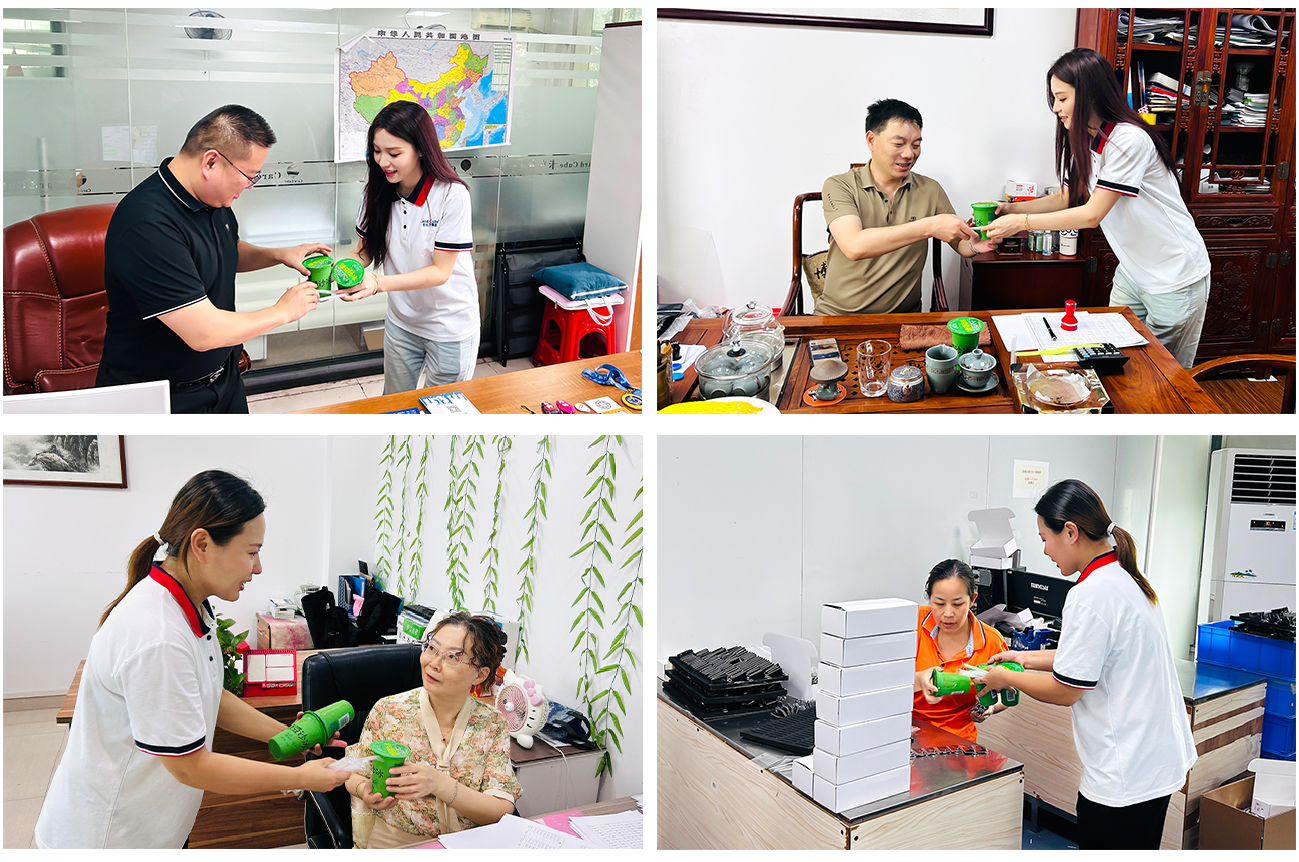 情系员工送清冷 凝心聚力共奋进 —— 金沙8087集团发展夏季送清冷活动